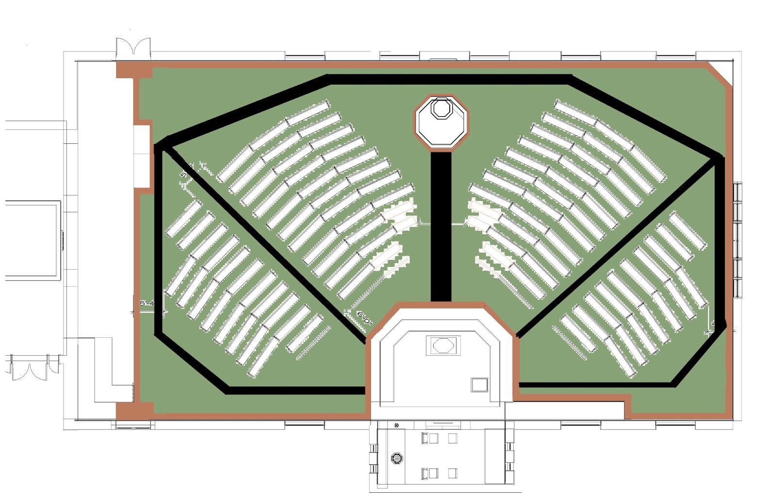 Traditional Church Layout